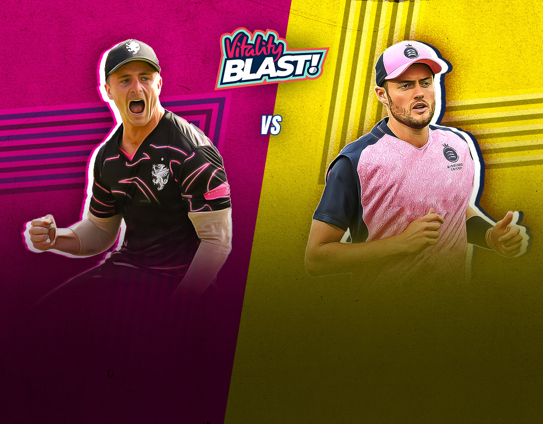 Match 104 of vitality blast, 2023: somerset vs gloucestershire banner