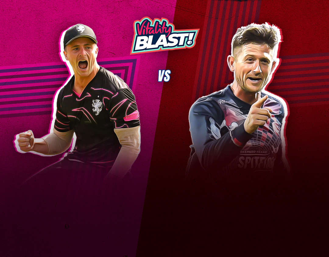 Match 126 of vitality blast, 2023: somerset vs kent banner