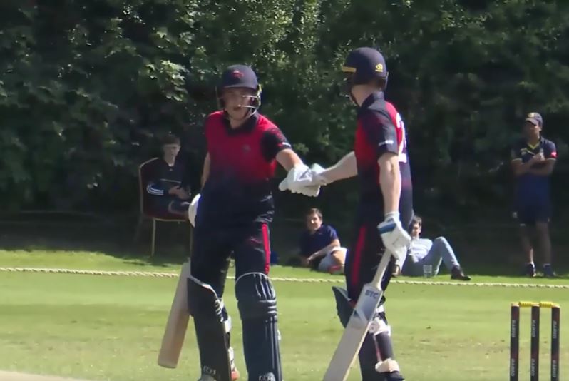Morgan Topping dazzles with 30-ball 57*