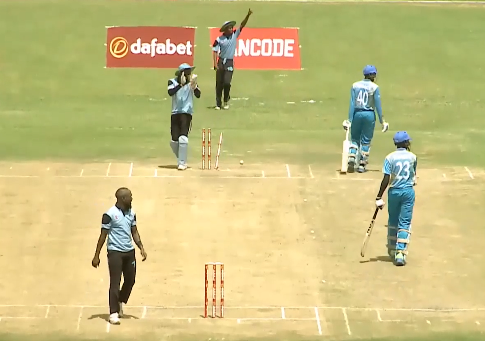 Bold Botswana humble listless Rwanda by 35 runs