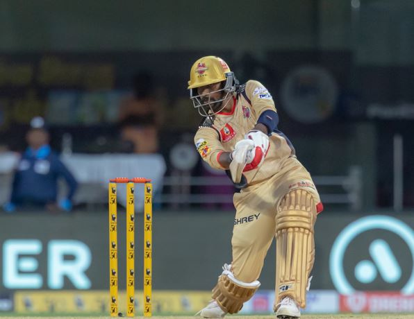 Baba Aparajith's valiant 74 goes in vain