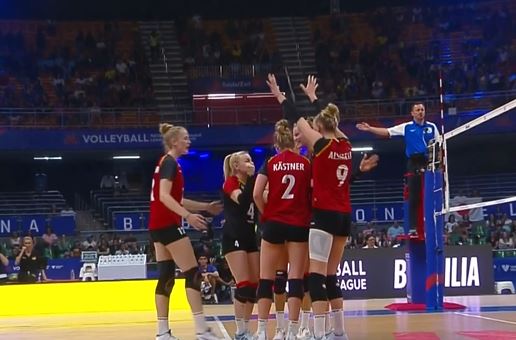 Volleyball Nations League – Women: Japan v Germany – Highlights