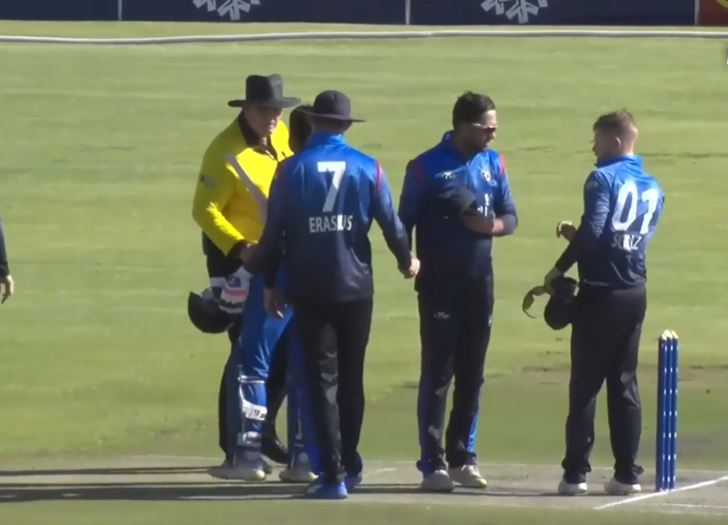 Capable Karnataka thump Richelieu Eagles by 9 wickets
