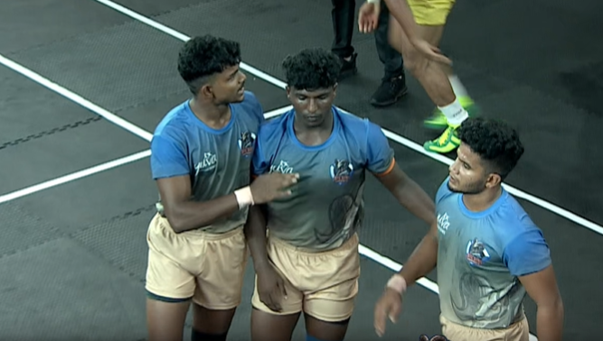 Manikandan Sudalaimani's gritty defence against Sindh Sonics