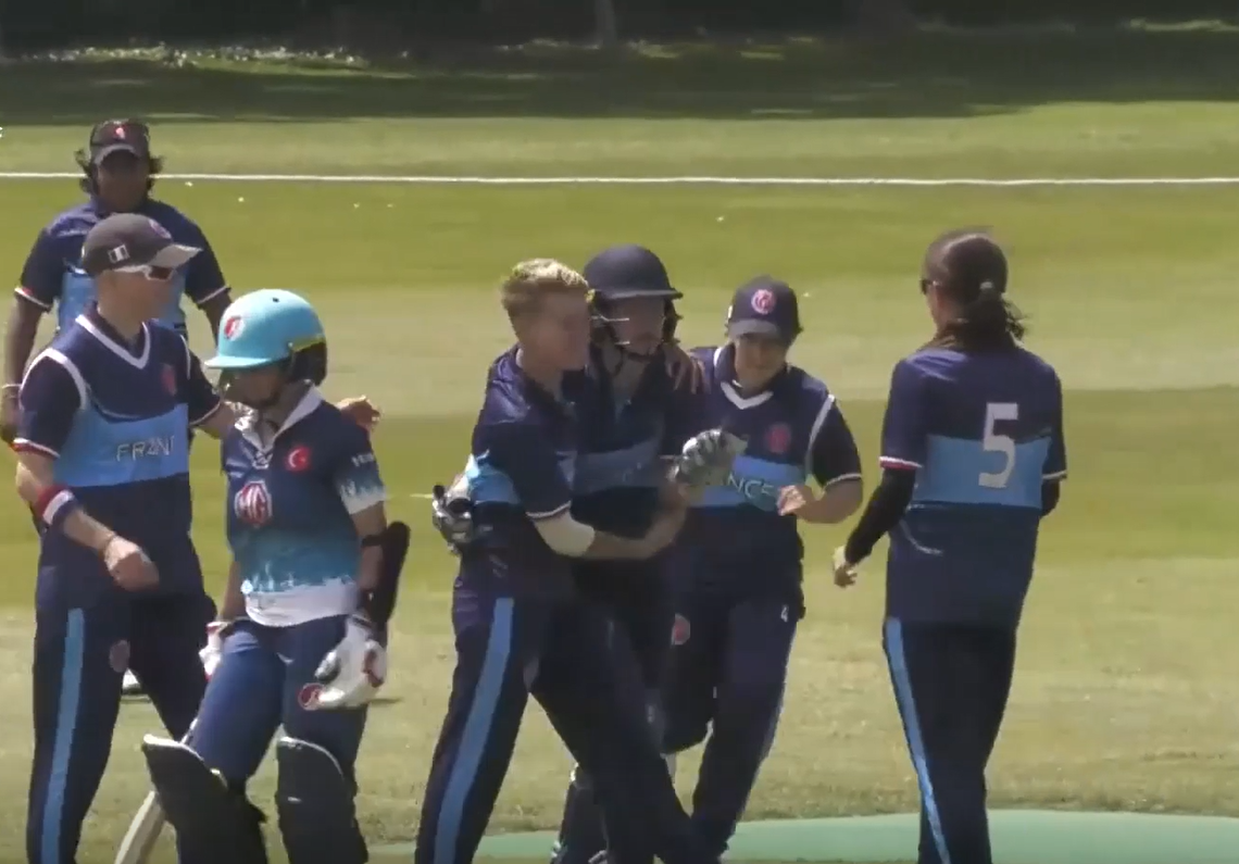Fearless France batter sloppy Turkey to win by 128 runs
