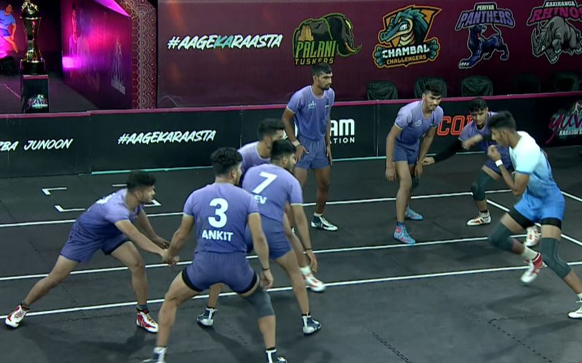 11 Raid points! Gagan Gowda goes berserk