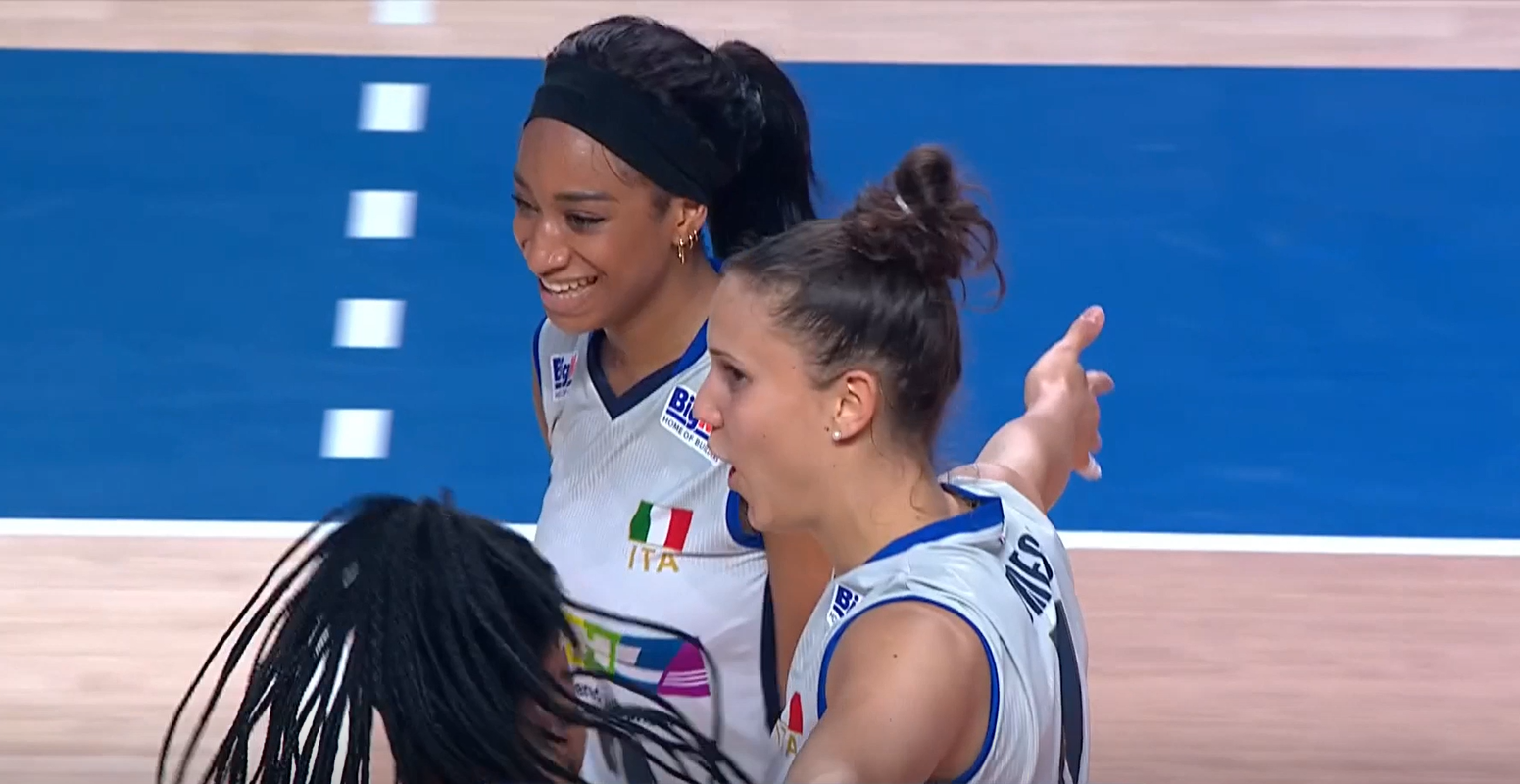 Volleyball Nations League – Women: USA v Italy – Highlights