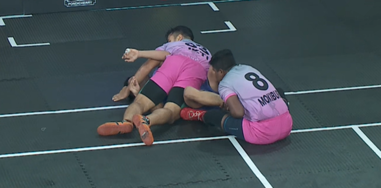Mokibur Rahman's fiery tackle against Aravalli Arrows