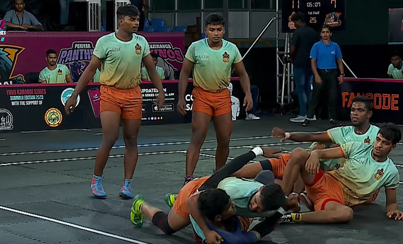 Durgesh Kumar's Super Raid against Chola Veerans