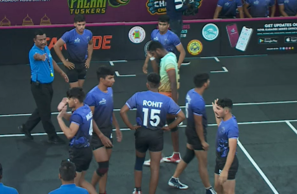 Lokesh Ghosliya's rampant tackles steal the show