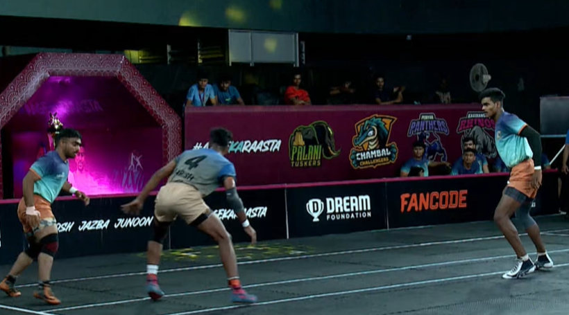 Durgesh Kumar's all-round show against Nilgiri Knights