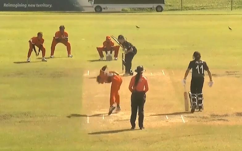 Dominant New Zealand thump Indonesia by 302 runs