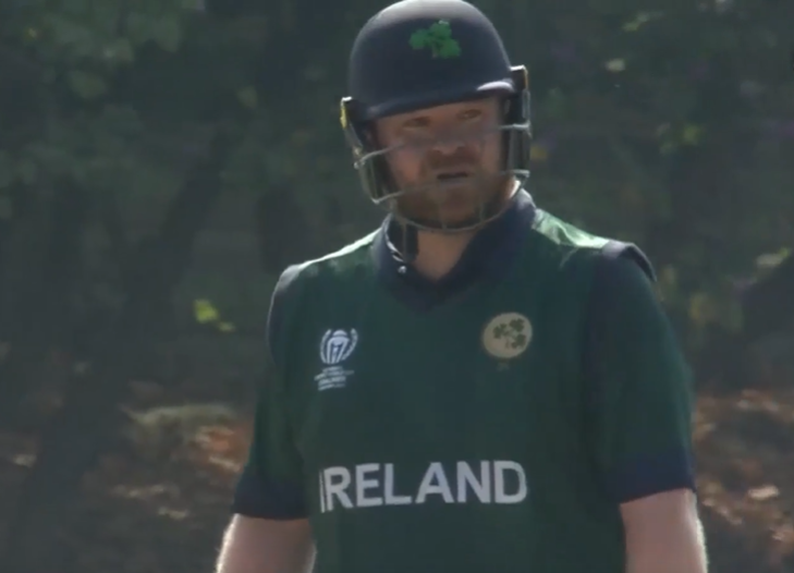 Paul Stirling leads IRE's chase with a half century