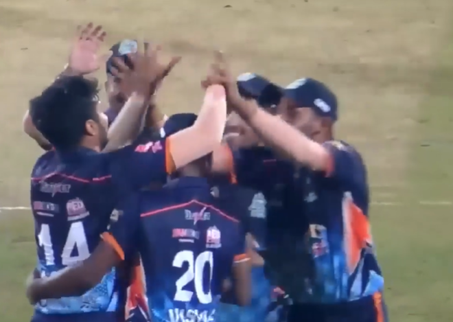 4-fer! Agrim Tiwari bundles out Haridwar for 104