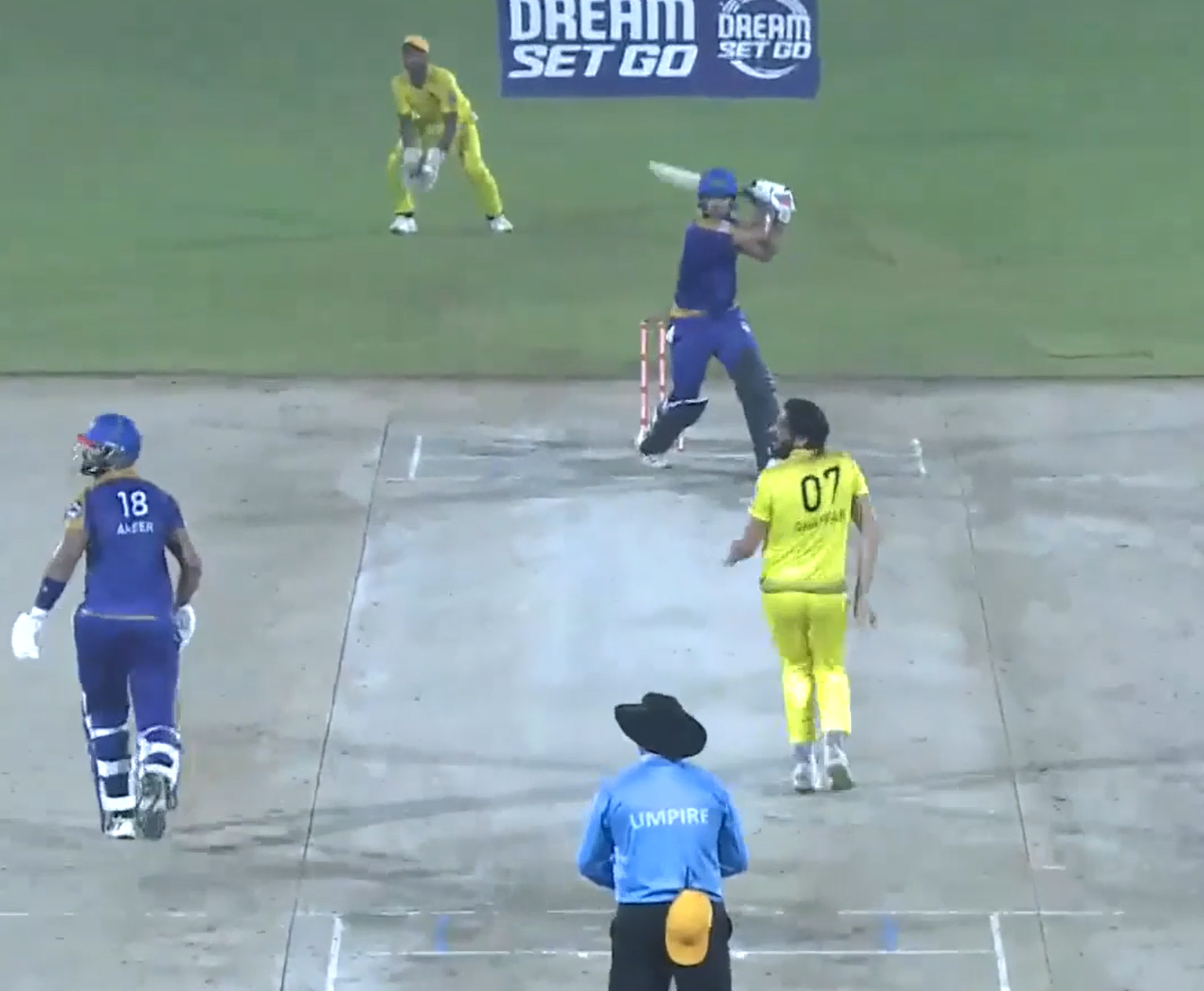 7 Fours, 4 Sixes! Usman Khan's fiery knock of 68