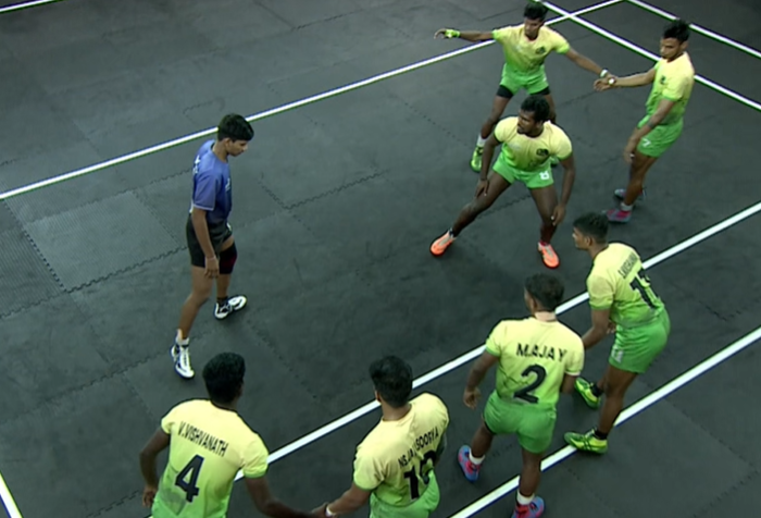 Palani Tuskers shock Periyar Panthers 39-31