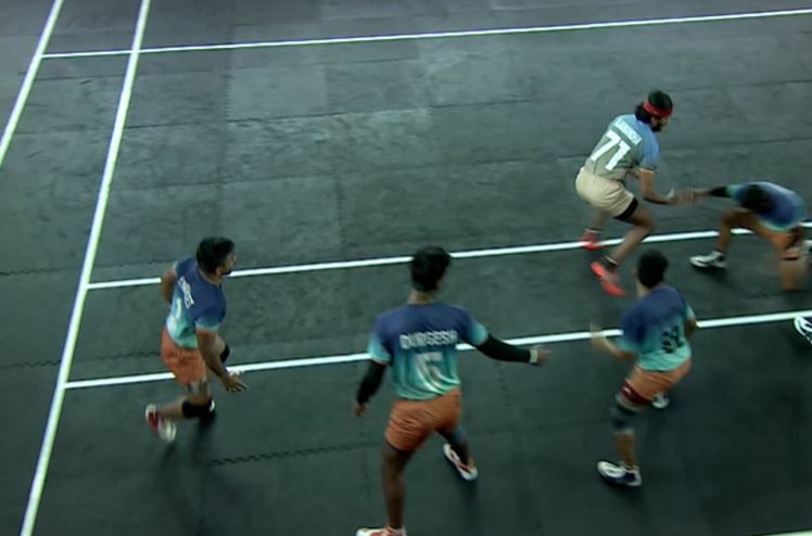 Durgesh Sahu sizzles with magnificent defense work