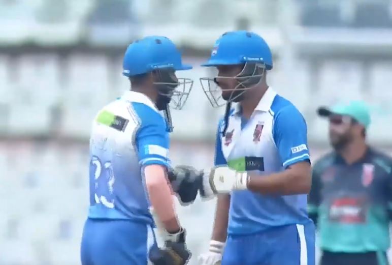 10 Fours! Anshul Chaudhary sizzles with 40-ball 91