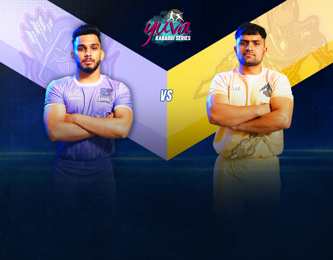 Match #76 of yuva kabaddi series summer edition, 2023 banner