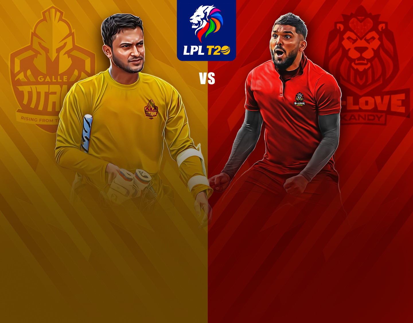 Match 5 of lanka premier league, 2023: galle titans vs b-love kandy banner