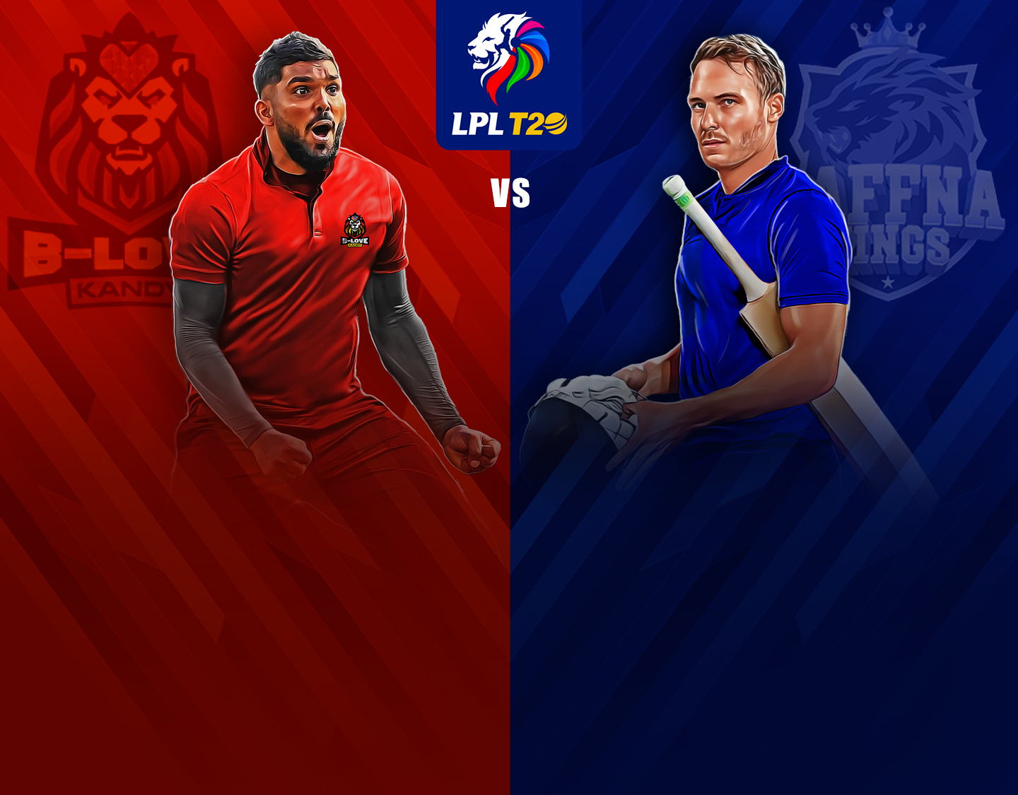 Match 9 of lanka premier league, 2023: b-love kandy vs jaffna kings banner