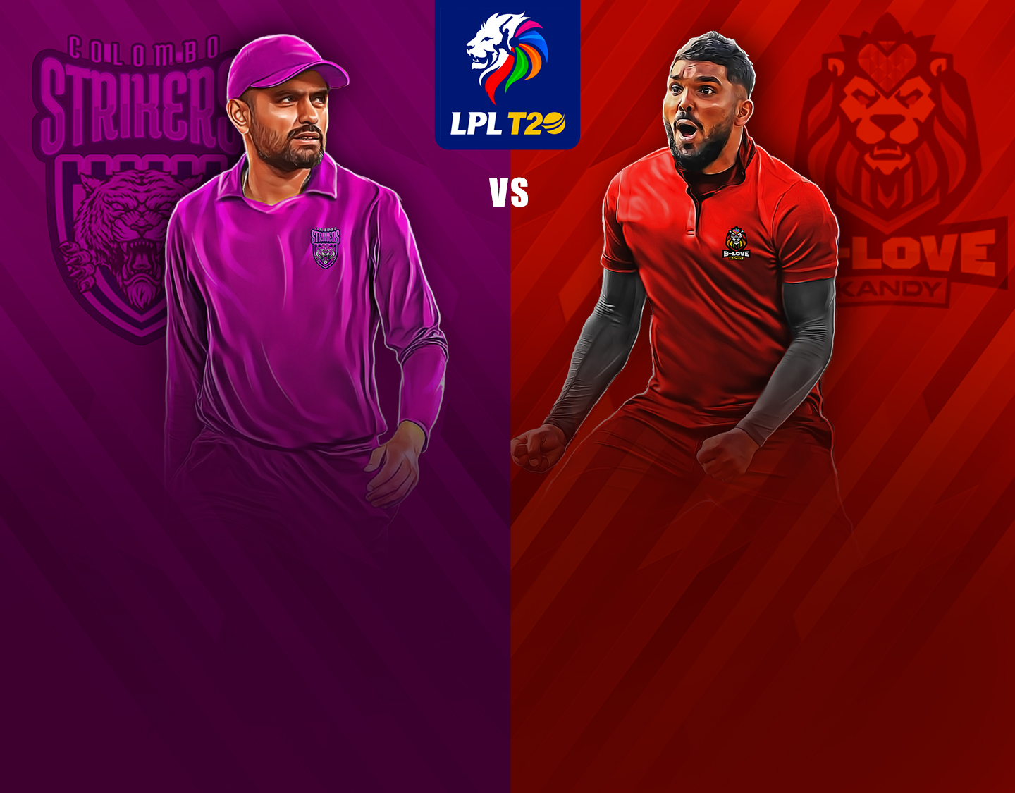 Match 18 of lanka premier league, 2023: colombo strikers vs b-love kandy banner