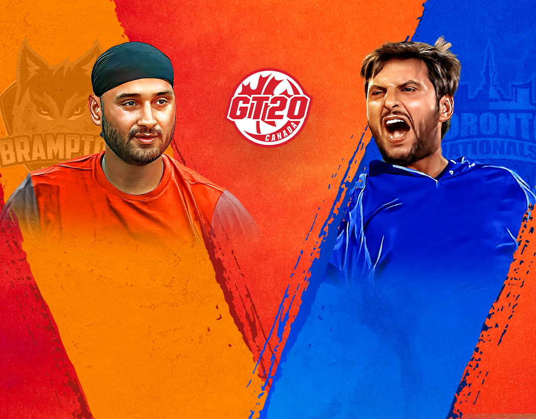 Match 5 of global t20 canada, 2023: brampton wolves vs toronto nationals banner