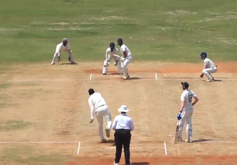 Day 2: Grand Slam CC struggle with bat, trail by 121 runs