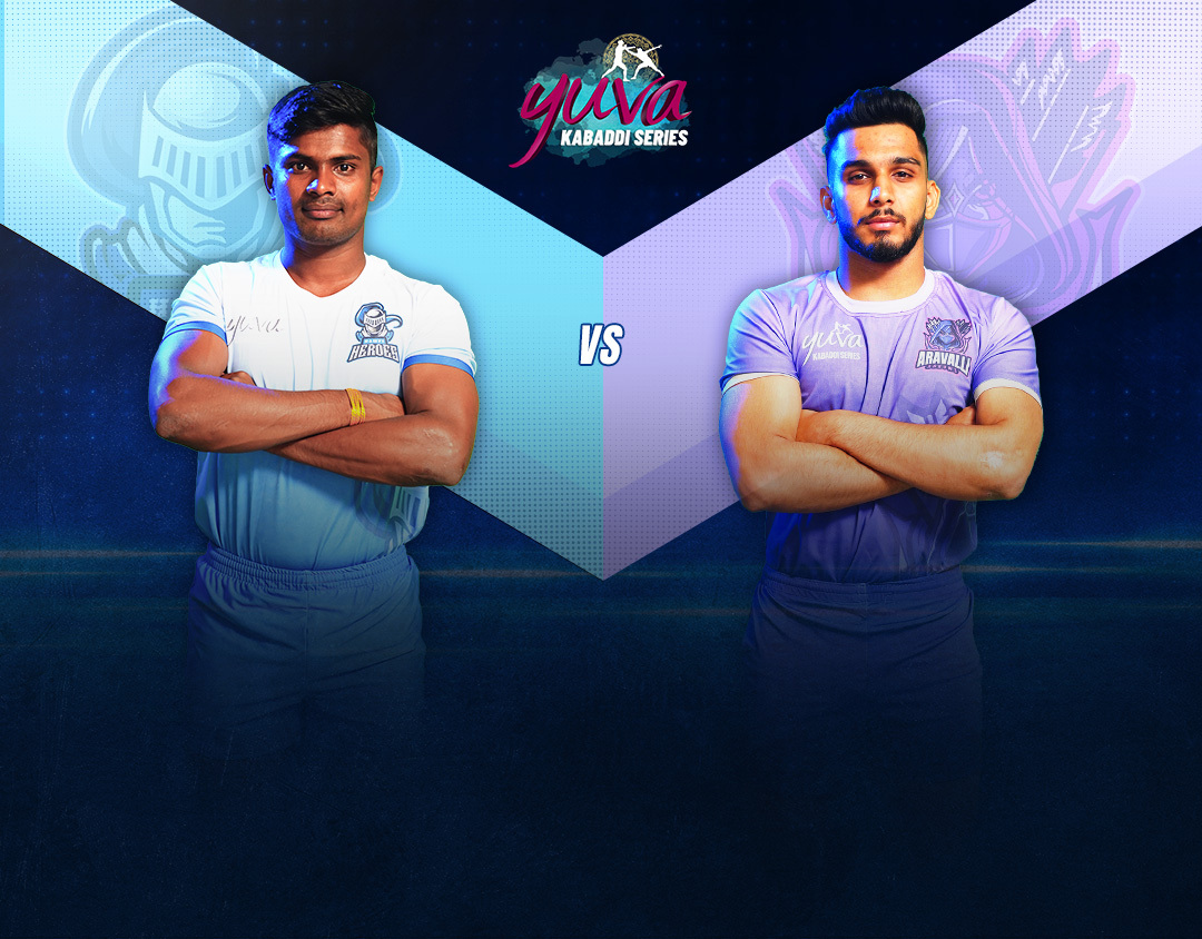 Match #86 of yuva kabaddi series summer edition, 2023 banner