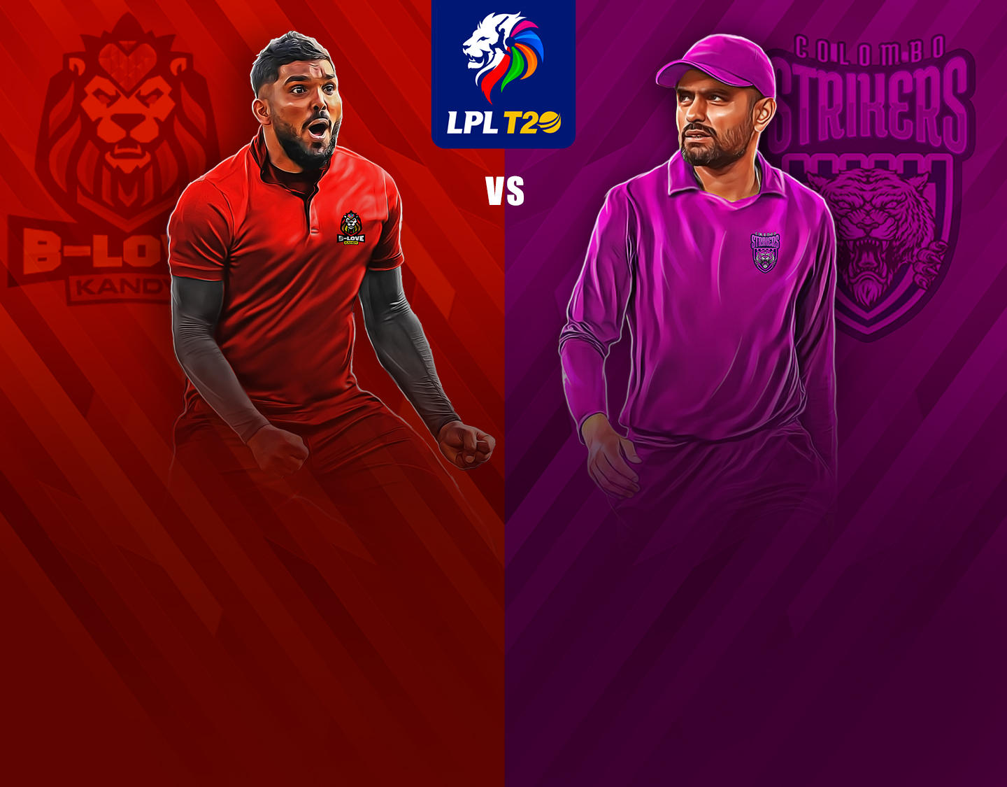 Match 3 of lanka premier league, 2023: b-love kandy vs colombo strikers banner