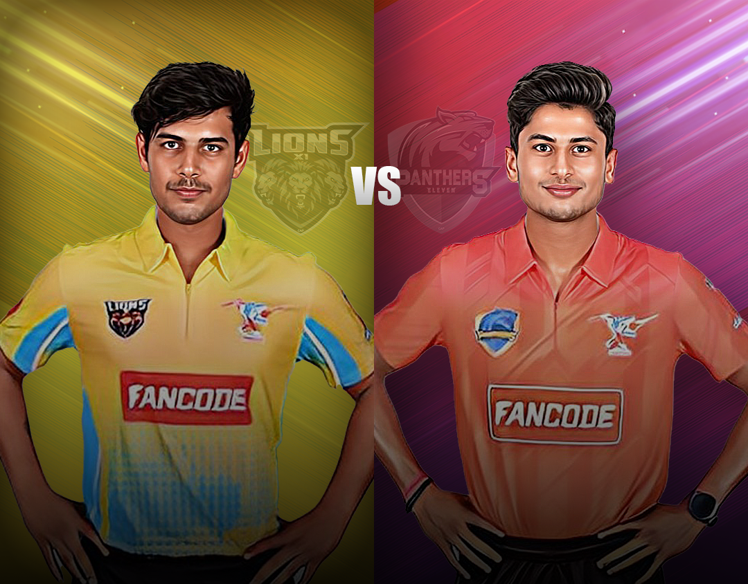 Match 17 of pondicherry t20 tournament, 2023: lions xi vs panthers xi banner