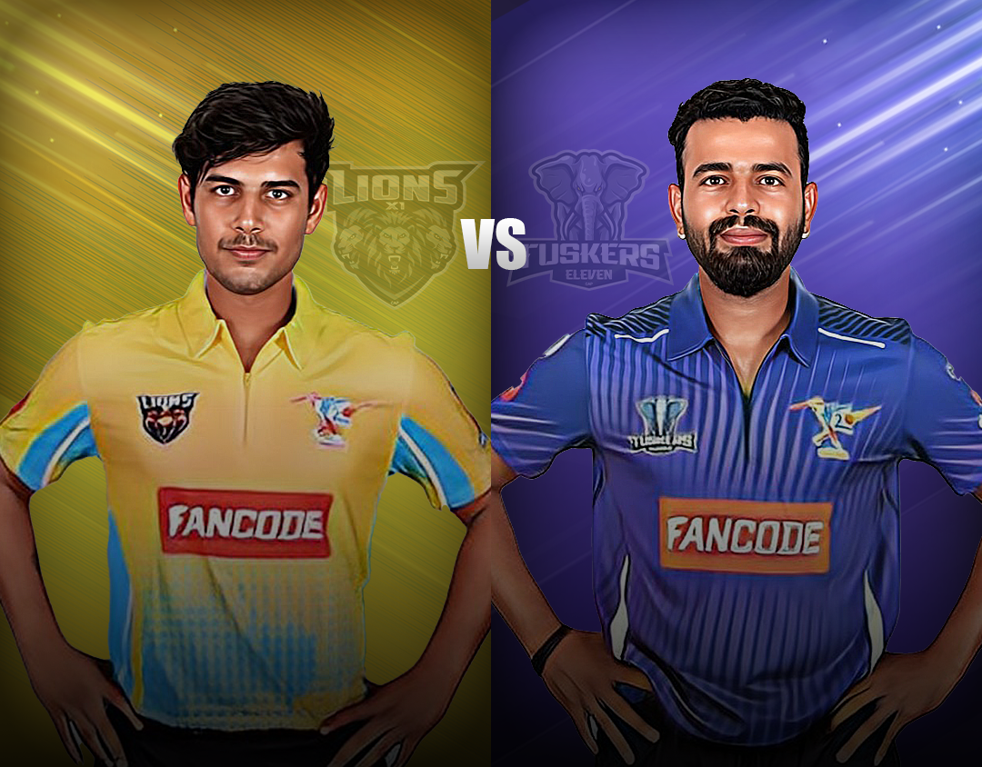Match 30 of pondicherry t20 tournament, 2023: lions xi vs tuskers xi banner