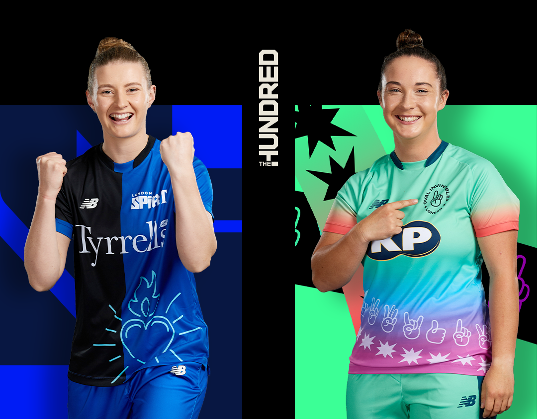 Match 3 of the hundred women, 2023: london spirit women vs oval invincibles women banner