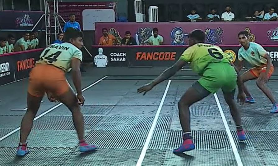 3 Tackle points! Mohandas Vishwamohan injects momentum