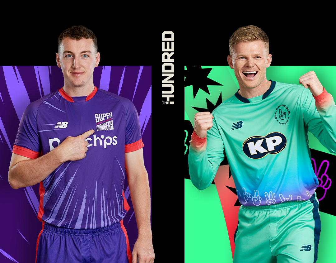 Match 15 of the hundred, 2023: northern superchargers vs oval invincibles banner