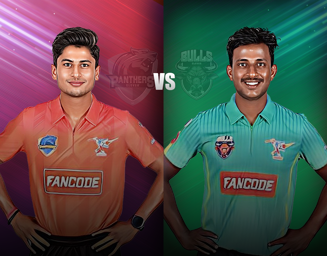 Match 28 of pondicherry t20 tournament, 2023: panthers xi vs bulls xi banner