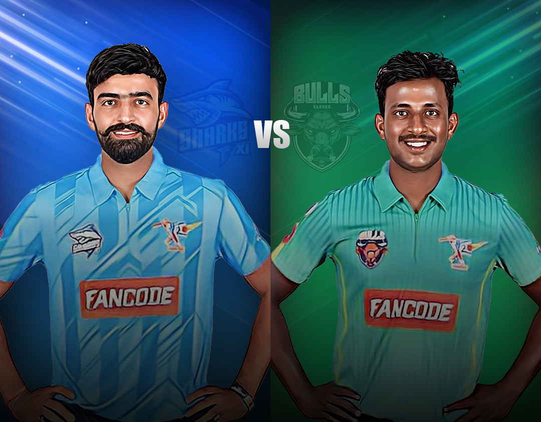 Match 16 of pondicherry t20 tournament, 2023: sharks xi vs bulls xi banner