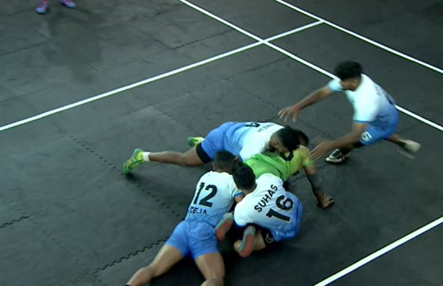 Sukesh Kalal dazzles with 5 Tackle points