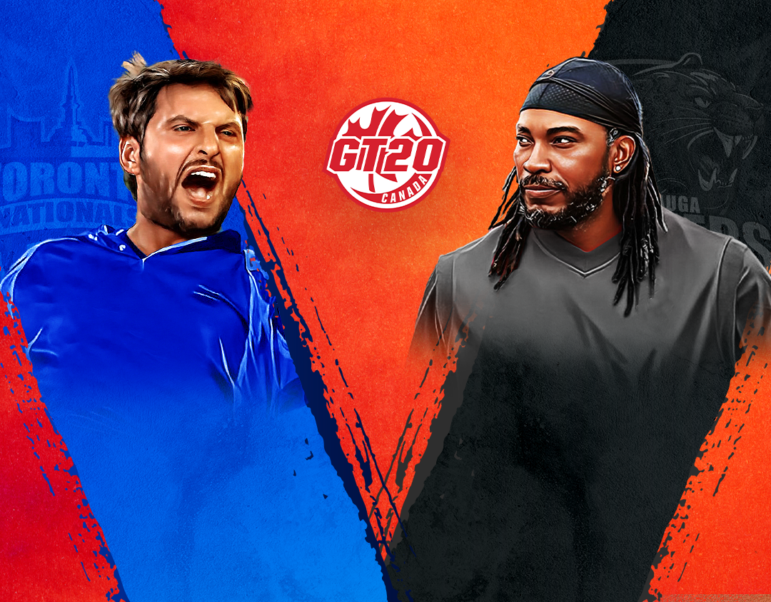 Match 10 of global t20 canada, 2023: toronto nationals vs mississauga panthers banner