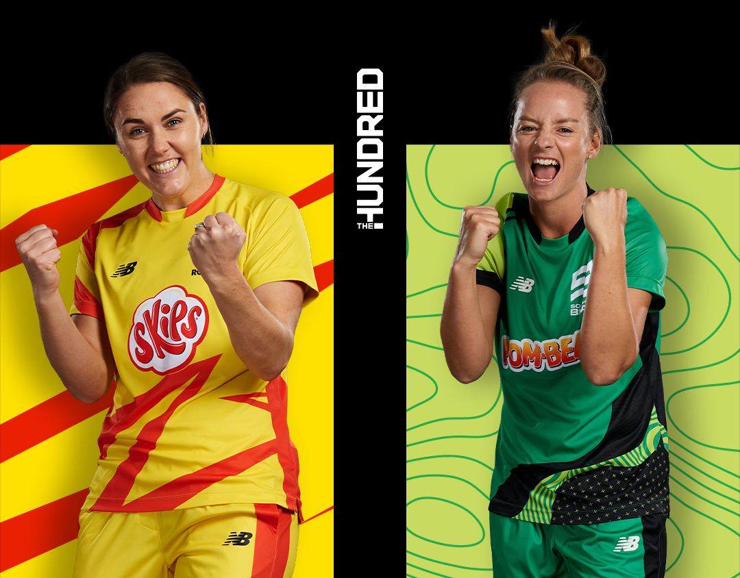Match 1 of the hundred women, 2023: trent rockets women vs southern brave women banner