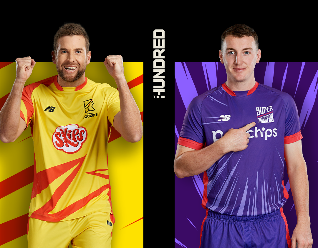 Match 12 of the hundred, 2023: trent rockets vs northern superchargers banner