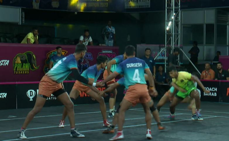 Chambal Challengers edge past Palani Tuskers 37-34