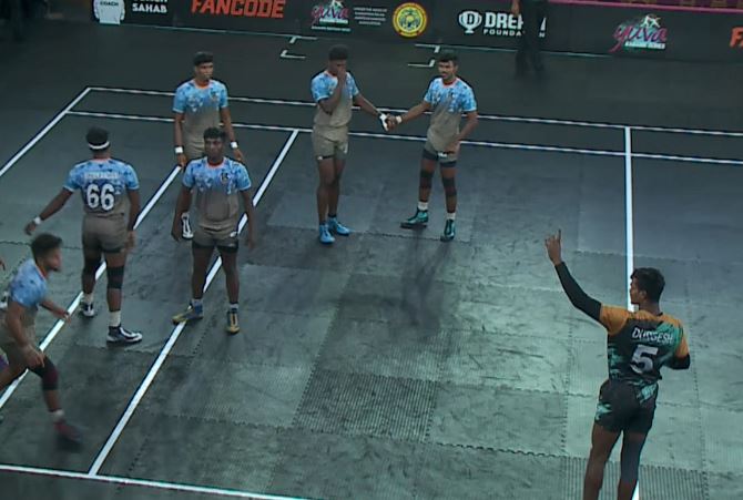 Durgesh puts on a show with his cheeky raids