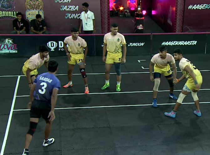 Periyar Panthers seal a 10-point win over Sindh Sonics