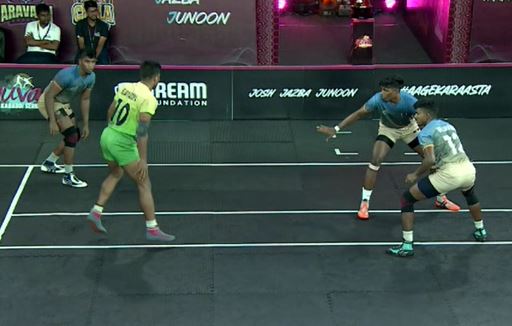 Jayasoorya dominates Nilgiri with his valiant raids