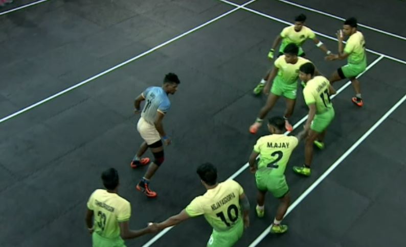 28-26! Palani Tuskers edge past Nilgiri Knights