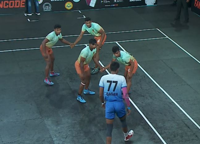 Gagan Gowda displays valiant raids