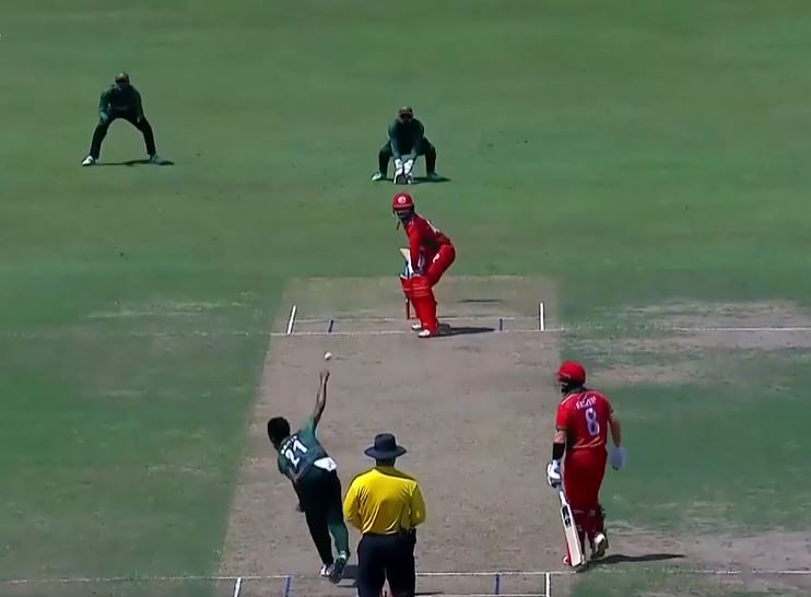 4-fer! Hasan Sakib handicaps Oman A