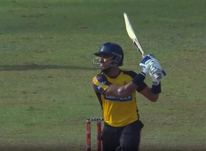 42* off 21! Dasun Shanaka guides Galle to 180