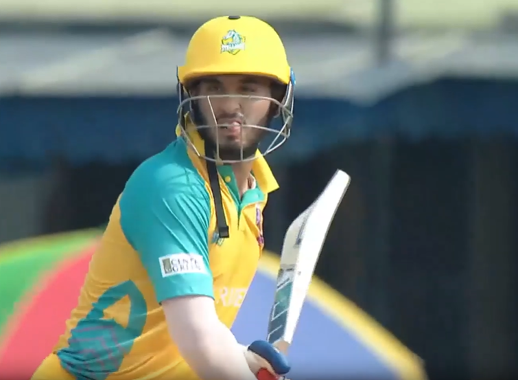 9 Fours, 4 Sixes! Nehal Wadhera's fiery knock of 80